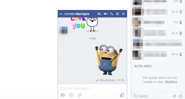 Sapere chi è online