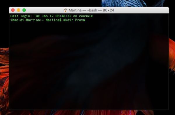 Creare Una Cartella Su Os X