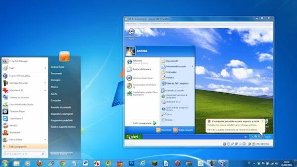 difference between windows xp and windows 7
