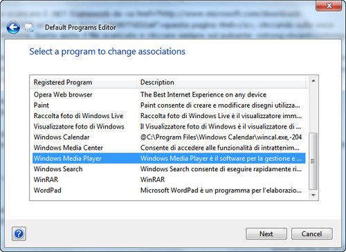 Nella Finestra Che Si Apre Fai Click Sulla Voce Default Programs